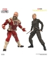 Thunderbolts Marvel Legends Set 2 figurine articulate Yelena Belova & Red Guardian 15 cm