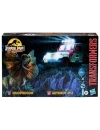 Transformers Collaborative Jurassic Park x Transformers Dilophocon and Autobot JP12