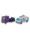 Transformers Generations Selects Set 2 figurine Shattered Glass Optimus Prime (Leader Class) & Ratchet (Deluxe Class)