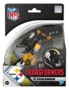 Transformers x NFL Figurina articulata Pittsburgh Steelers: Steelsmash 14 cm