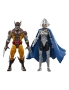 Wolverine 50th Anniversary Marvel Legends Set 2 figurine articulate Wolverine & Lilandra Neramani 15 cm