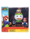 World of Nintendo Set 2 figurine articulate Mario si Bowser Jr. Clown Car 6 cm