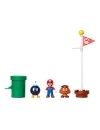 World of Nintendo Super Mario Diorama Set Acorn Plains