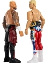 WWE Main Event  Set 2 figurine articulate Cody Rhodes & Solo Sikoa 15 cm