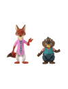 Zootropolis Set 2 figurine articulate Nick Wilde & Nibbles Maplestick 8cm