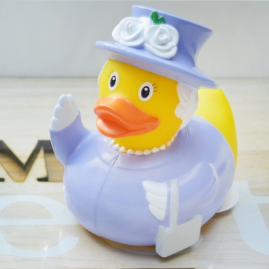 'The Queen' Duck 8.5 cm (Rățușcă fantezie de cauciuc)