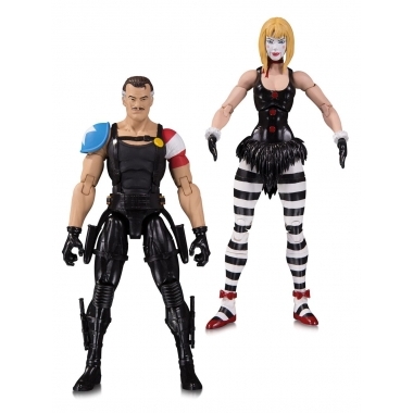DC Collectibles Set figurine articulate The Comedian & Marionette (Doomsday Clock) 18 cm