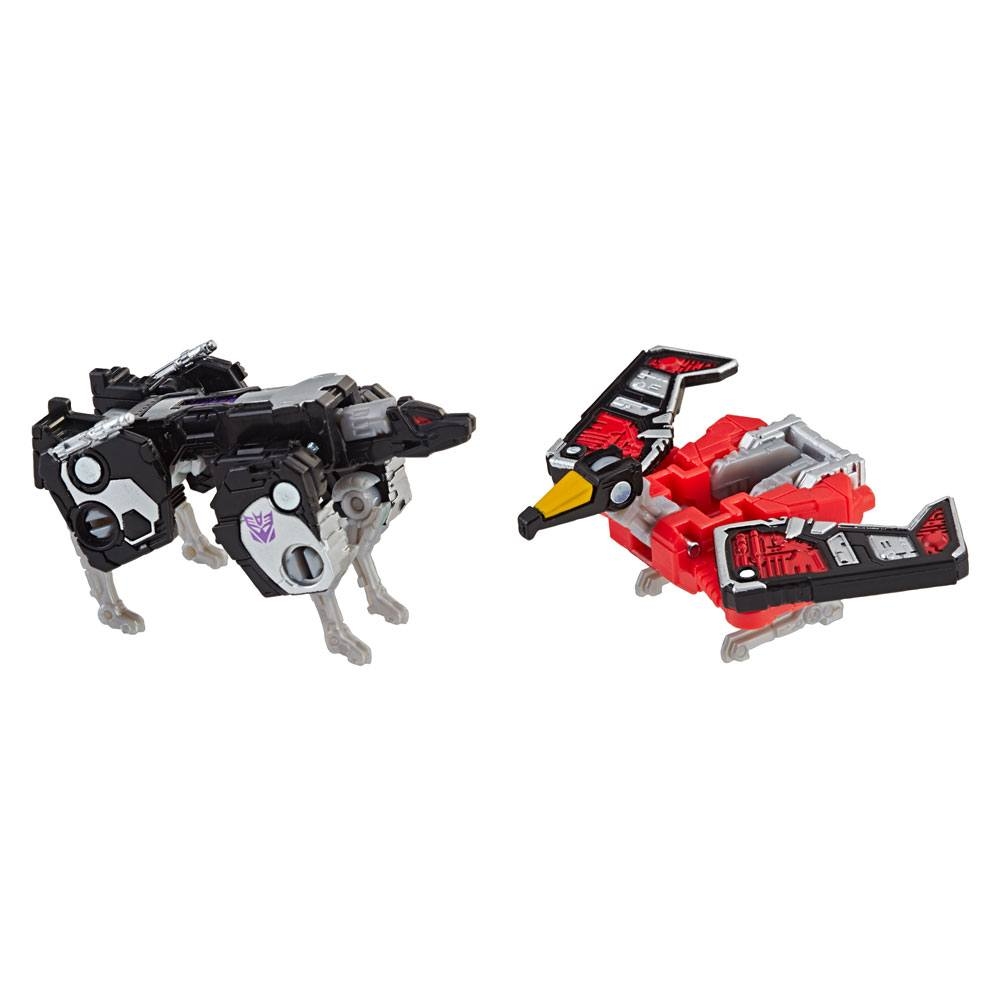 Transformers Generations War for Cybertron Laserbeak & Ravage 4 cm