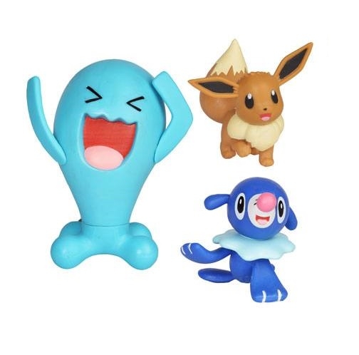 pokemon set 3 minifigurine