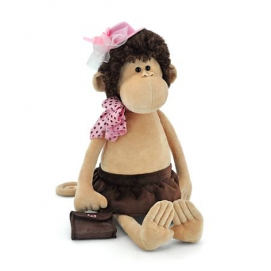 Lizzie, maimutica de plus, 25cm (Orange Toys) 