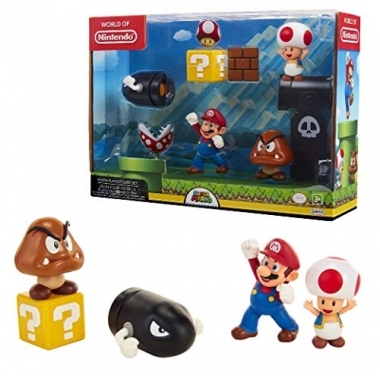 World of Nintendo Super Mario Acorn Plains 6 cm