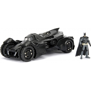 Batman Arkham Knight Diecast Model 1/24 2015 Batmobile with figure