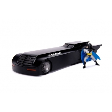 Batman Animated Series Metals Diecast Model 1/24 Batmobile with figure