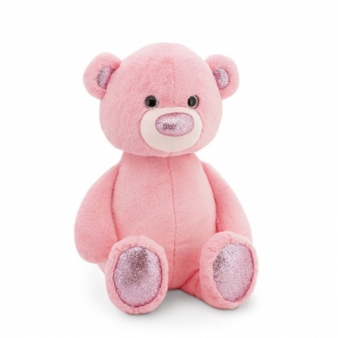 Ursuletul pufos roz, 22cm