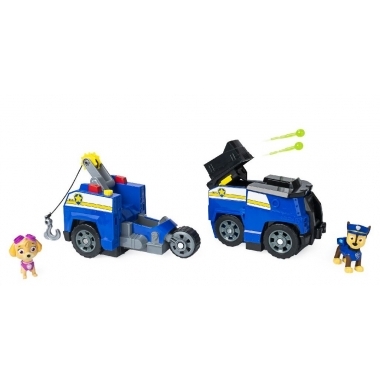 Patrula Catelusilor 2 in1 split second Chase masina de politie