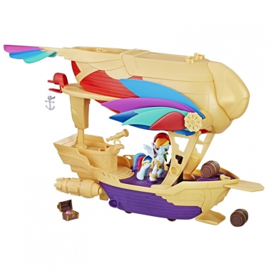 Aeronava de lupta cu figurina Rainbow Dash - Guardians of Harmony