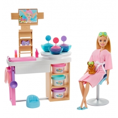 Barbie set de joaca - o zi la salonul spa
