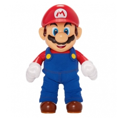 World of Nintendo, figurina articulata It's-A Me! Mario cu fraze 30 cm