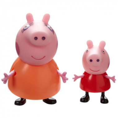 Peppa Pig Set figurine Peppa Pig si Mummy Pig 