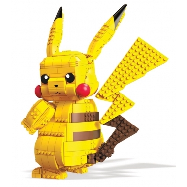Pokemon Mega Construx Wonder Builders Construction Set Jumbo Pikachu 33 cm