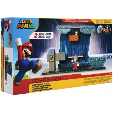 Super Mario Nintendo Set de joaca Underground 9 piese