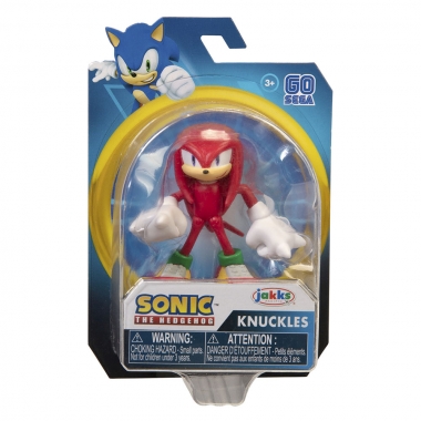 Figurina Modern Knuckles, Sonic The Hedgehog, 6.5 cm