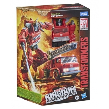 Transformers Generations WFC: Kingdom Voyager 2021 W3  Inferno 18 cm