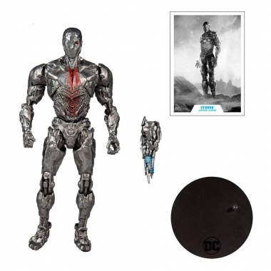 DC Multiverse Figurina articulata Cyborg with Face Shield (Justice League 2021) 18 cm
