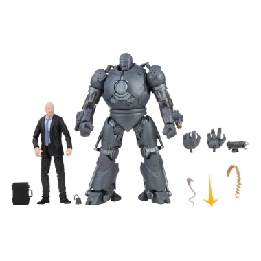 Marvel Legends The Infinity Saga Set 2 figurine articulate Obadiah Stane & Iron Monger (Iron Man) 15 cm