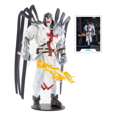 DC Multiverse Figurina articulata Azrael (Suit of Sorrows – Gold Label) 18 cm