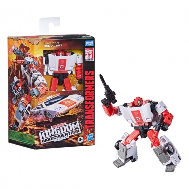 Transformers Generations WFC: Kingdom Deluxe Class 2021 Red Alert 14 cm