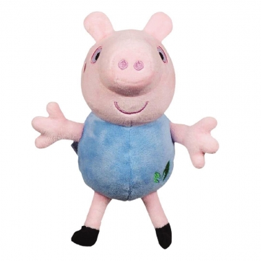 Jucarie de plus Eco Peppa Pig - George 15 cm