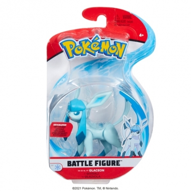 Pokémon Battle Glaceon Figurina articulata 8 cm