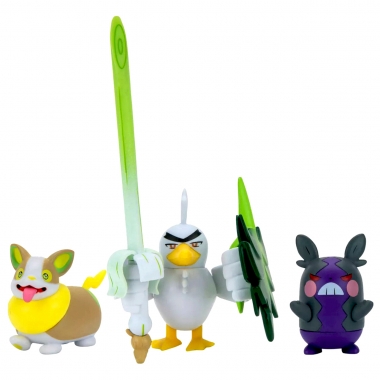 Pokémon Battle Sirfetch’d, Morpeko si Yamper 5-8 cm