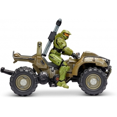 HALO - Set vehicul Mongoose si figurina Master Chief 11 cm