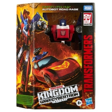 Transformers Generations War for Cybertron: Kingdom Deluxe Class Action Figure Autobot Road Rage 14 cm