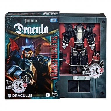 Universal Monsters Dracula x Transformers Action Figure Draculus 14 cm