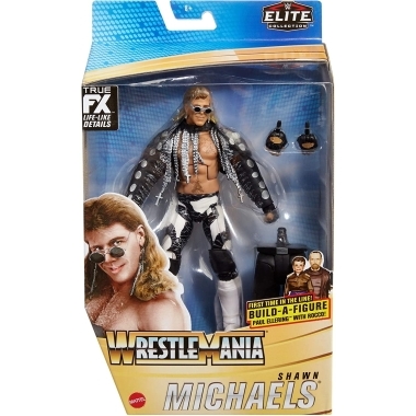 WWE Elite WrestleMania 37 Figurina articulata Shawn Michaels 17 cm
