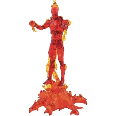 Marvel Select Figurina articulata Human Torch (Special Collector Edition) 18 cm