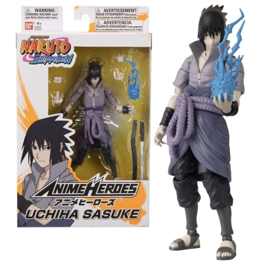 Naruto Shippuden Figurina Sasuke Uchiha (Anime Heroes Collection) 15 cm