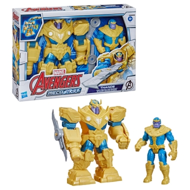 Avengers Marvel Mech Strike Figurina articulata Thanos (Infinity Mech Suit) 18 cm