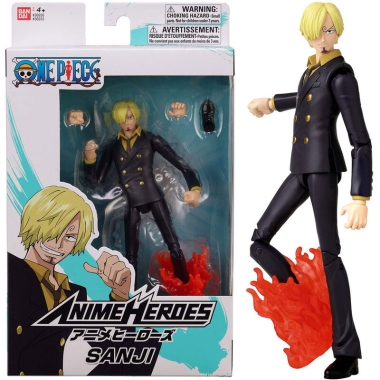 One Piece Anime Heroes Figurina articulata Sanji 16 cm