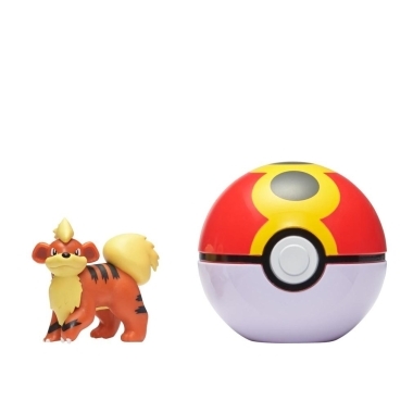 Pokémon Clip 'N' Go Pokeball Growlithe 5 cm