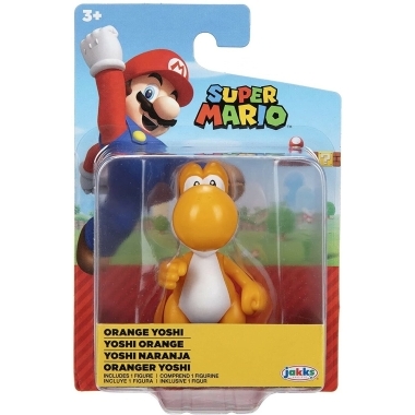 Super Mario Figurina Orange Yoshi 6.5 cm