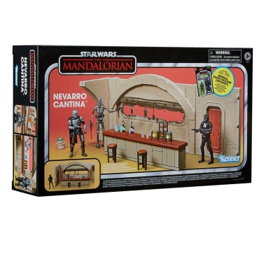 Star Wars Vintage Collection Set Nevarro Cantina si Imperial Death Trooper (Nevarro) 10 cm (The Mandalorian)