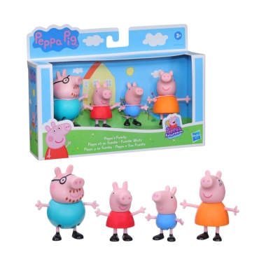 Peppa Pig - set 4 figurine, 7.5 cm