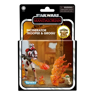Star Wars Vintage Collection Figurina articulata Incinerator Trooper & Grogu 10 cm