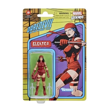 Marvel Legends Retro Collection Figurina articulata Elektra (Daredevil) 10 cm