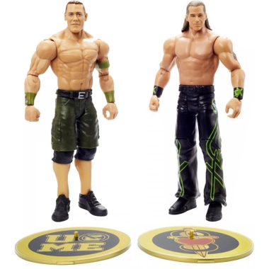 WWE Showdown 6 Set figurine Shawn Michaels & John Cena 16 cm