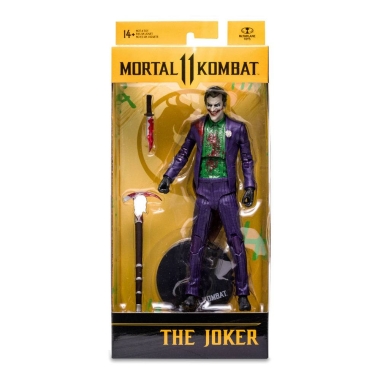 Mortal Kombat 11 Figurina articulata The Joker (Bloody) 18 cm